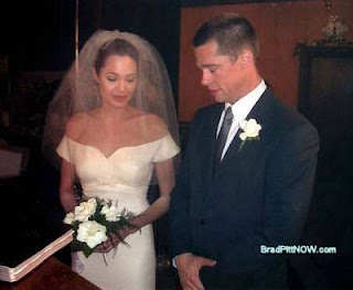 انجلينا جولي.وزوجهاوأولادها....................... Brad-Angie-wedding