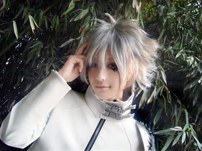 Cosplay Katekyo Hitman Reborn.  Byakuran