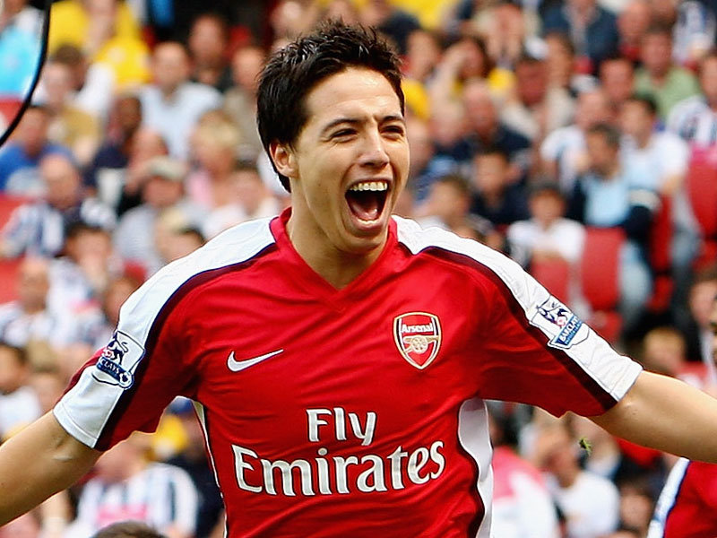 Lacras y leyendas del fútbol mundial.... Samir%2BNasri%2BGoal%2BCelebration