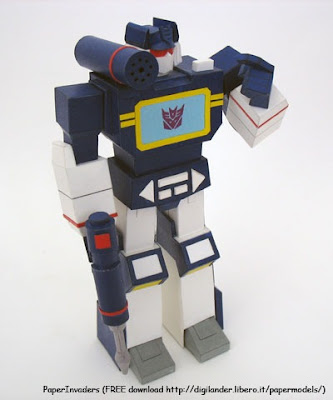 Galeria de Fan-Art by Angel - Página 4 Transformers-papercraft-soundwave1