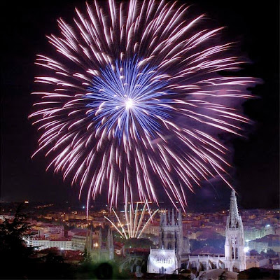 Feliz NAVIDAD Fuegos-artificiales