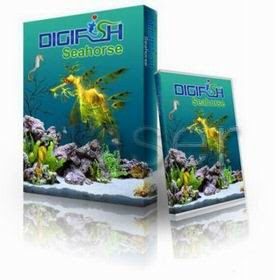 شاشة توقف لفرس البحر DigiFishSeaHorseSaver