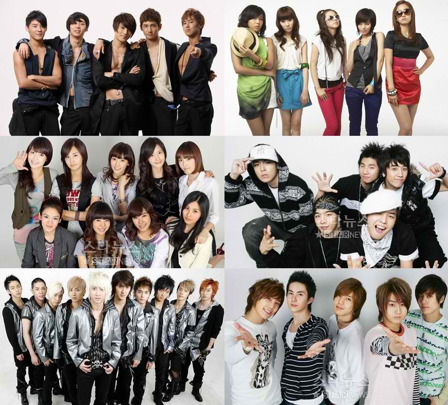 [PLURI][23/07/2010] Groupes idols de Corée au classement du Café Daum Kpop