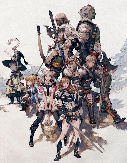 Experiencia con Final Fantasy y el nuevo juego Final Fantasy 14 Online Final_fantasyXIV_personajes