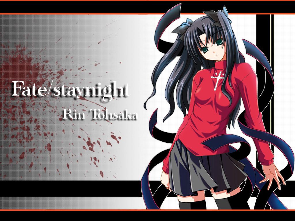 Fate/Stay Night Rin%2Btosaka%2Bwallpaper2