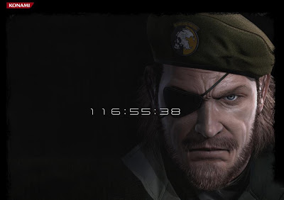 Nova contagem no site de Kojima SNAKE