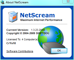 NetScream لتسريع الانترنت بحجم 1 ميجا فقط على عدة سيرفرات NetScream