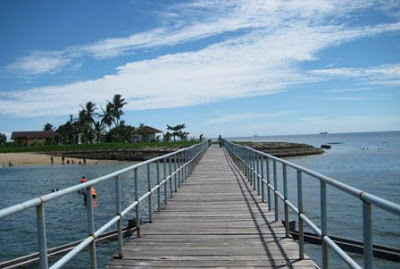 [PIC+] Pesona Pulau Beras Basah Bontang. Dermaga-beras-basah