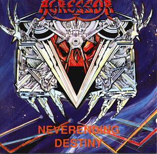 Agressor (Fra) - Neverending Destiny [1990] Cover_front