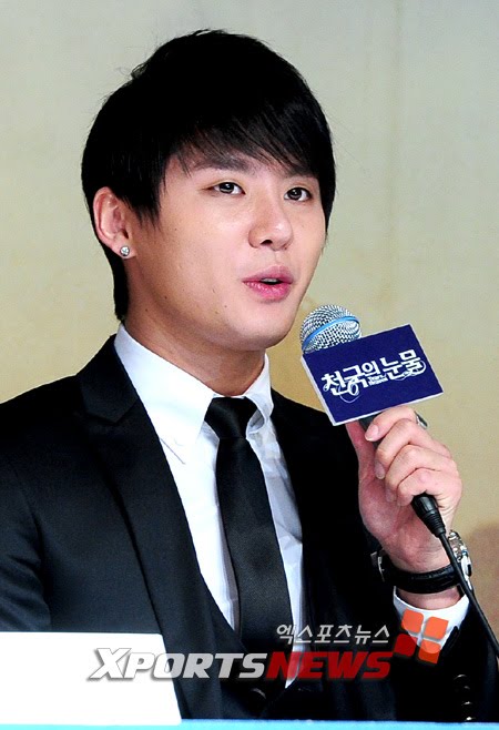 (VIDEO+FOTOS) Junsu - Tears of Heaven conferencia de prensa 12