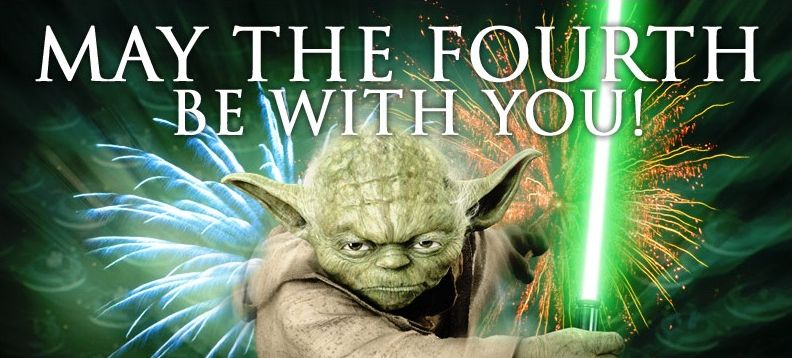 May the 4th be with you! Mayfourth