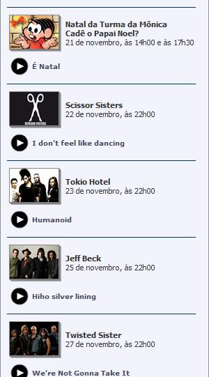 ¡El concierto de Tokio Hotel ya aparece en los anuncios de Via Funchal! Dibujo