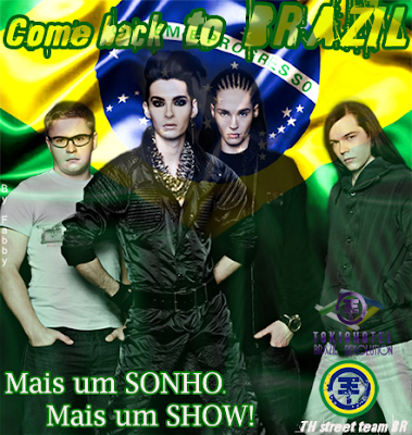 Petição "Mais um sonho, mais um show!" BACKtoBRAZIL2