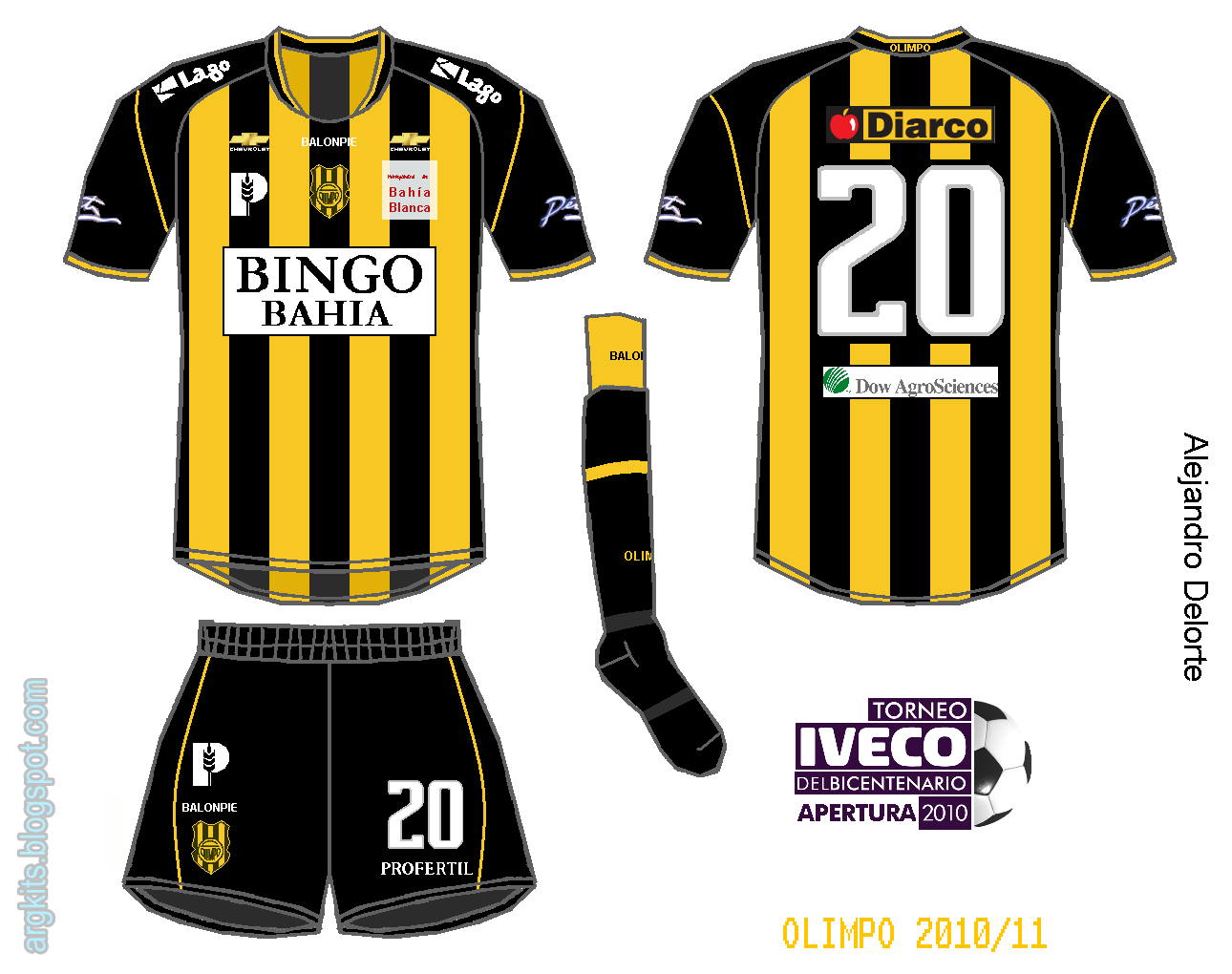 presentacion de camisetas  clausura 2011! Olimpo