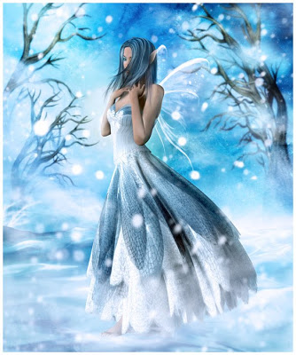 νεράιδες , λίγα λόγια και φωτογραφίες ....  Snow-fairy