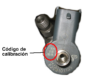 SISTEMA COMMON RAIL  Codigo_calibracion