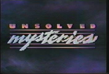 Fotos e impresiones con el escape de serie Unsolvedmysteries