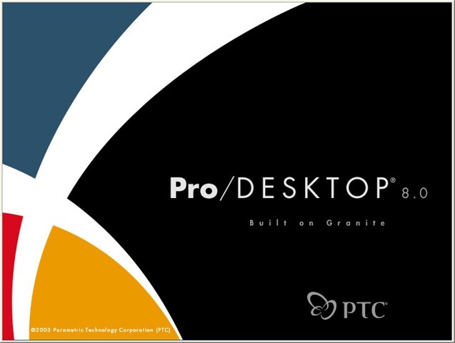 Pro/DESKTOP ออกแบบโครงร่างชิ้นงาน รูปทรง  3 มิติ ต่าง ๆ Prod-splash-screen1