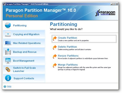 Paragon Partition Manager 10 Personal Edition | 105.61 Mb 16ib587