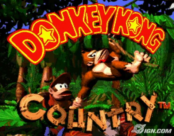 Clássico da Semana - Donkey Kong Country - Snes? Donkey-kong-country