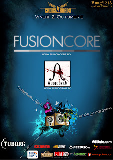 Concert FUSIONCORE si AUDIOGRAM, Brasov, club Crossroads, 02. oct. 2009 Posterbrasovfusioncore2