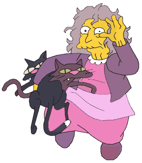 cansei  Simpsons_CrazyCatLady
