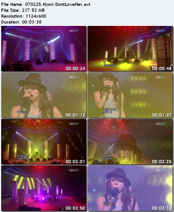 [070225] Hyori - Don't Love Her [217M/avi] 070225HyoriDontLoveHer