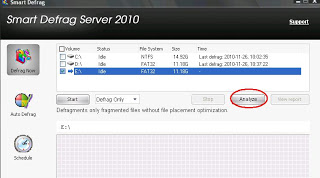 கணினியை வேகமாக Defragment செய்ய சட்ட ரீதியான மென்பொருள் இலவசமாக Smartdefrag