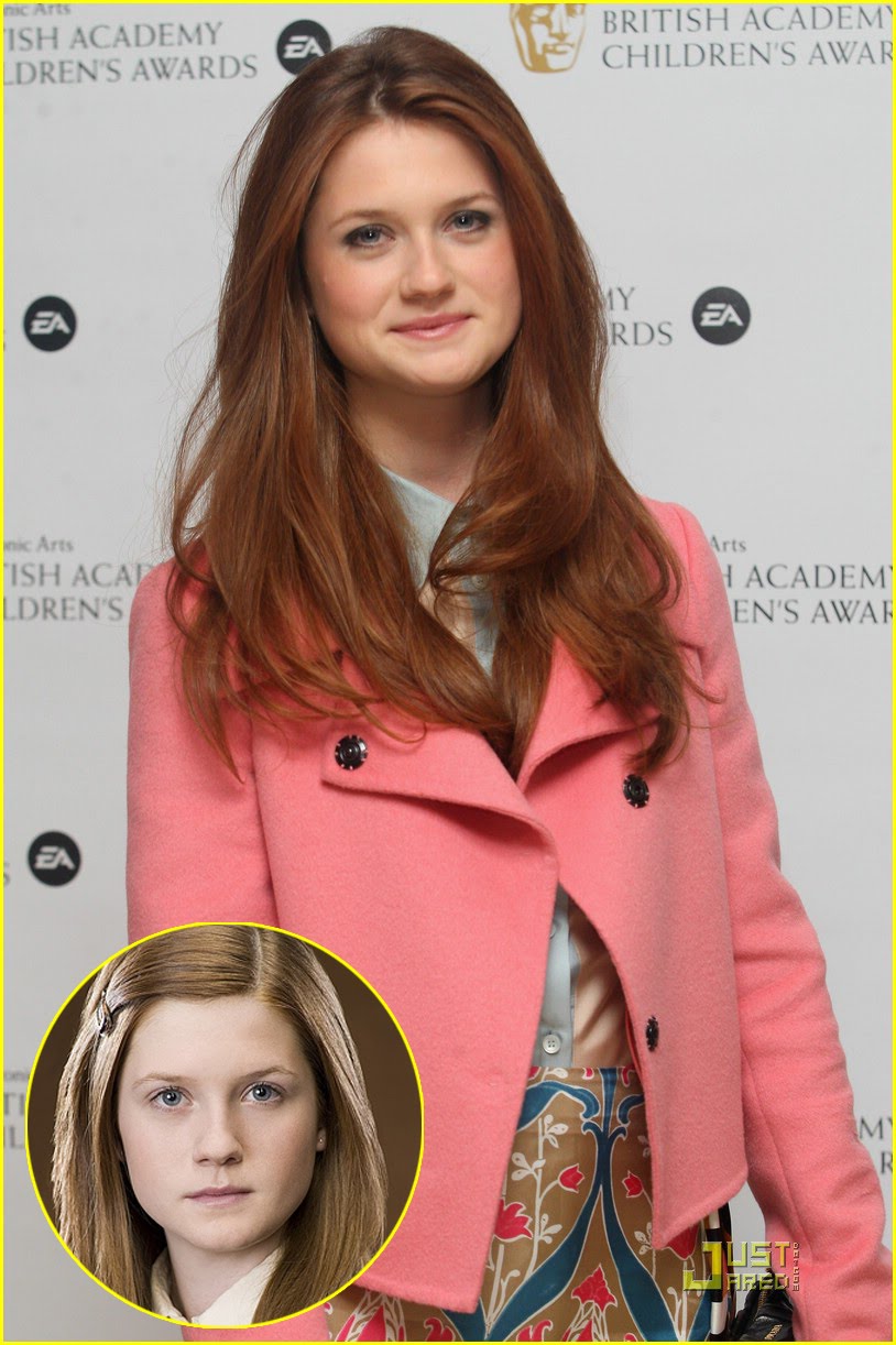 essa atriz q faz a gina weasley BonnieWrightOK