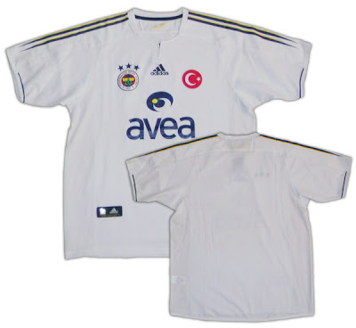 Geçmişten Günümüze Fenerbahçe Formaları Fb20042005beyaz