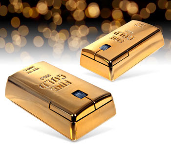 Gold Bullion Wireless Mouse - Innovation Unlimited Gold-wireless-Mouse