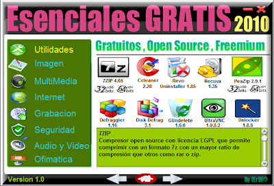 AIO Esenciales Gratis 2010, Sorprendete con los Programas FREEMIUM 3