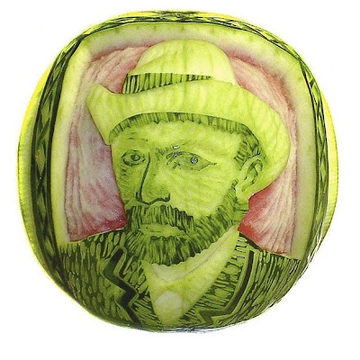 தர்பூசணியில் செதுக்கப்பட்ட அழகு சிற்பங்கள் Watermelon-art-08