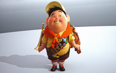 Les personnages de Pixar Russell