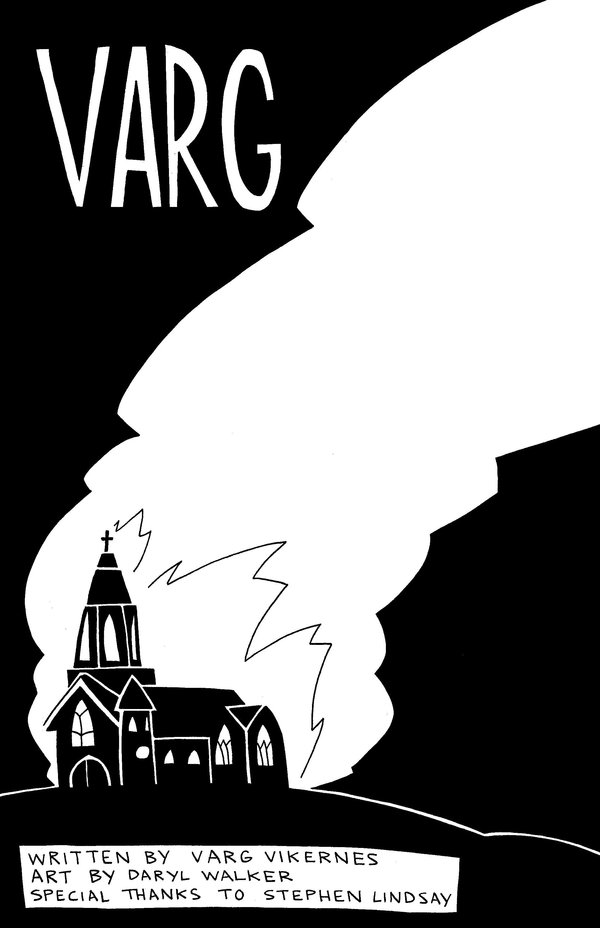 Varg vikernes cuenta como asesino a euronymous.. En un comic Llegendary___varg_cover