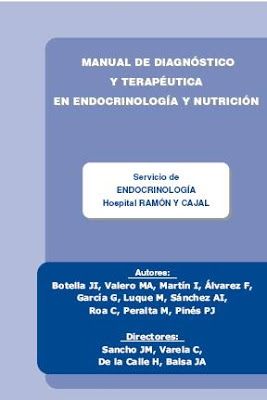 Manual de Diagnostico y Terapeutica en Endocrinologia y Nutricion (Libro de nutricion) Endocrinologia