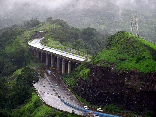 அழகிய சாலை புகைப்படம்   - இந்தியா   Khandala