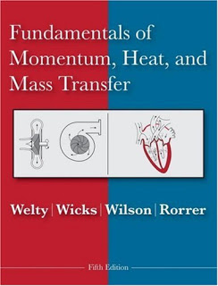 Fundamentals of Momentum Heat and Mass Transfer manual solution Welty_5e