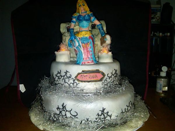 புதிய வகை கேக் ரசிகர்களின் பார்வைக்கு. Cakes-World-of-Warcraft-15