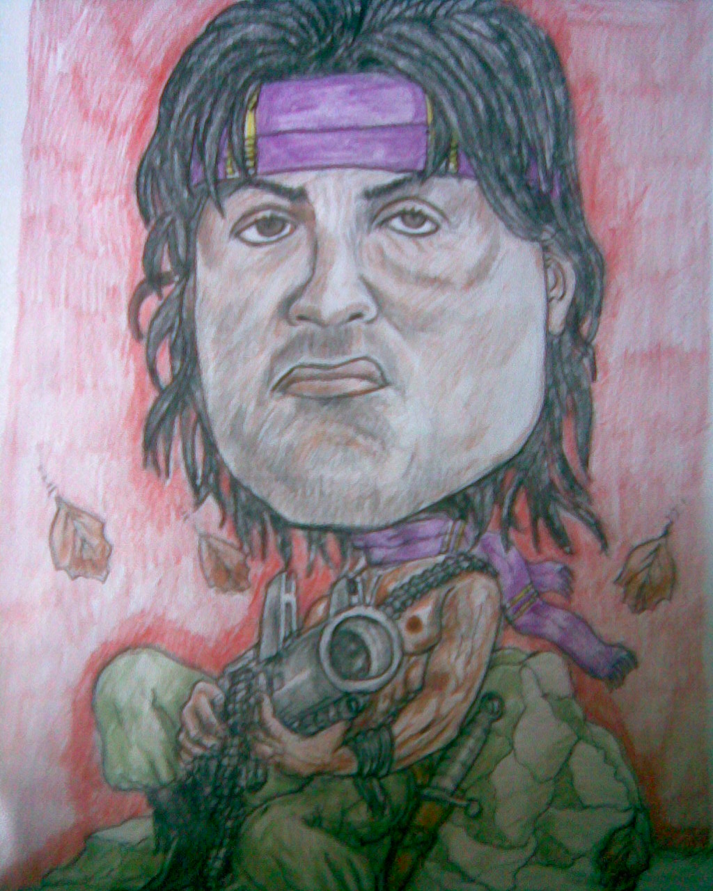 Dessins ou caricatures - Page 22 Rambo