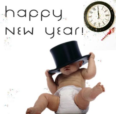 Korak po korak na putu do bete + - Page 12 Baby-new-year-celebration-card