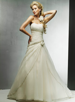 تألقي في فستان زفاف 2009 Wedding-Dress