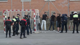 Antiviolencia no declara el duelo de Las Gaunas de alto riesgo Ertzaintza-policia-local