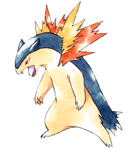 Veja uma ficha de personagem Typhlosion