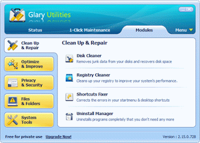 உங்கள் கணினியை சுத்தம் செய்ய - Glary Utilities Gu_large