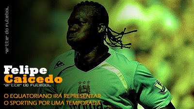 Caicedo no Sporting por uma época Caicedo-no-Sporting