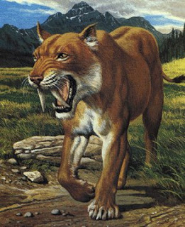 animali preistorici Smilodon