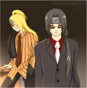 Свободна Зона!!! - Page 23 Itachi__Deidara___Dangerous_by_arriku