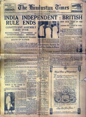 சுதந்திர இந்தியாவின் அறிய புகைப்படங்கள்  - Page 2 Hindustan_times_Independence_day_august_1947