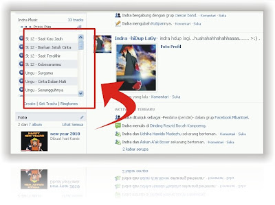 Cara Pasang Musik di Facebook 1f
